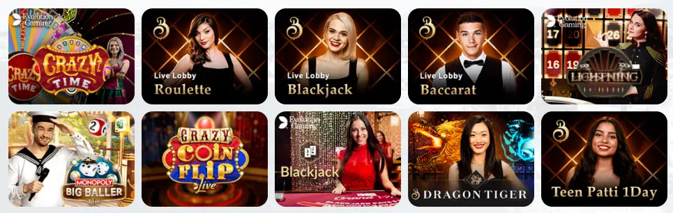 Jeux de casino en direct TikTok Casino